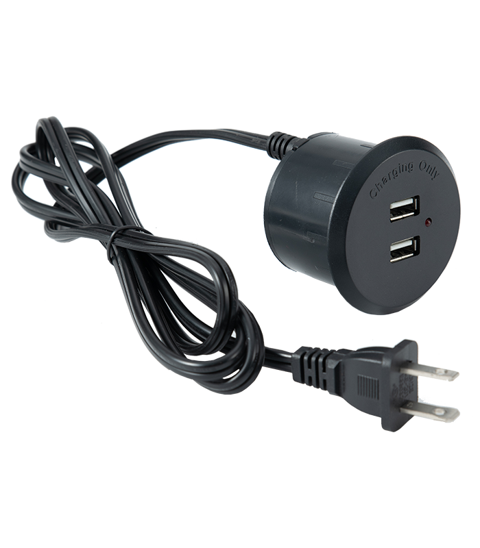 Circular Two Plug C Port